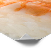 寿司刺身皿 ポスター (角)