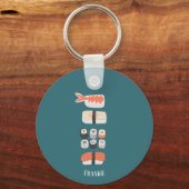 寿司名 キーホルダー (裏面)