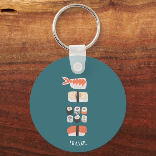 寿司名 キーホルダー (裏面)