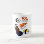 寿司大好き コーヒーマグカップ (中央)