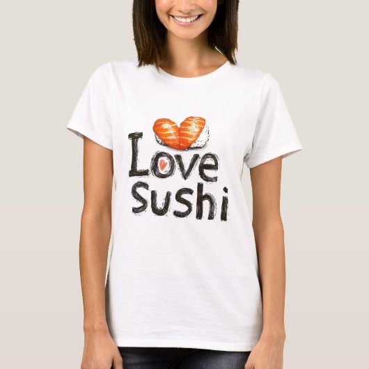 寿司大好き Tシャツ (正面)