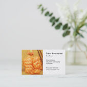 寿司屋の名刺 名刺 (スタンド正面)