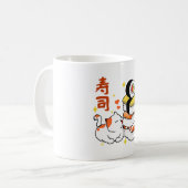 寿司愛好家 コーヒーマグカップ (正面左)