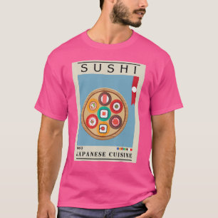 寿司日本の料理川井寿司絵画の芸術 Tシャツ