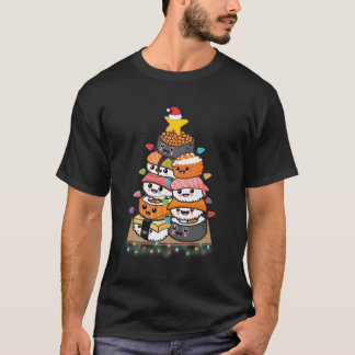 寿司木食日本の好きクリスマスプレゼント Tシャツ