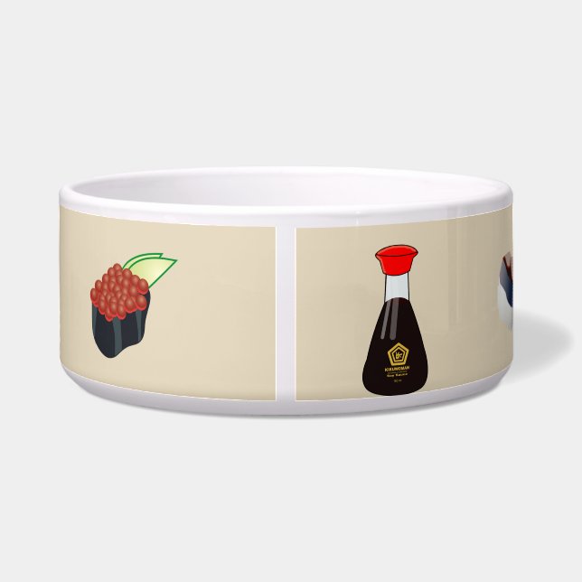 寿司犬ボール ボウル (裏面)