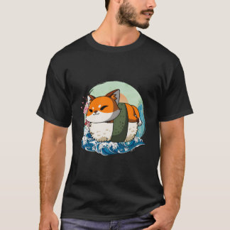 寿司狐神奈川大波 Tシャツ