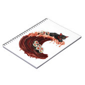 寿司猫の夢 – 食予測できな品日本の子猫 ノートブック (左側)