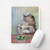 寿司猫の空想の饗宴 マウスパッド (マウス)