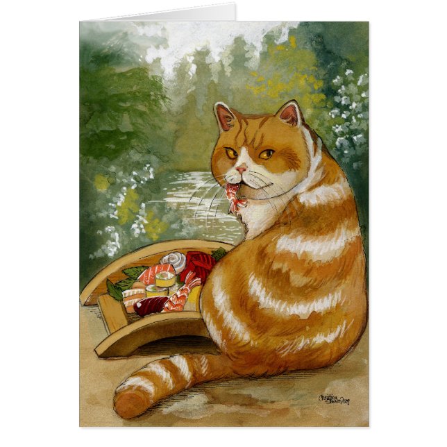 寿司猫の霧深い橋 (正面)