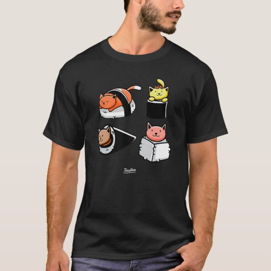 寿司猫 Tシャツ (正面)