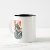 寿司竜 ツートーンマグカップ (正面左)
