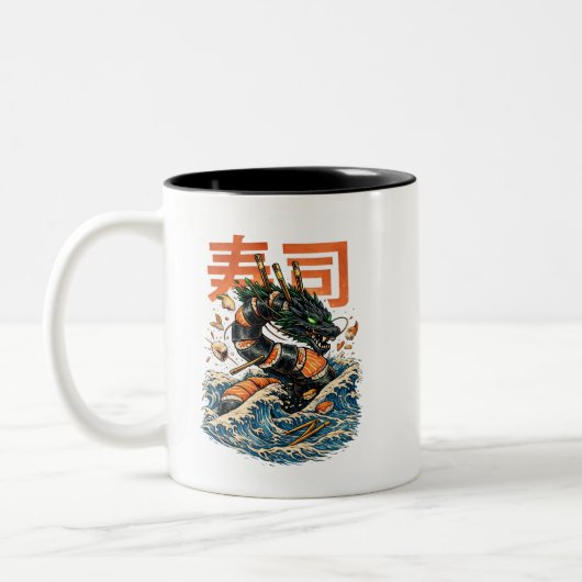 寿司竜 ツートーンマグカップ (左)