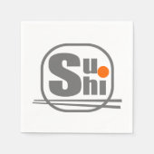 寿司紙ナプキンス スタンダードカクテルナプキン (正面)