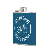 寿司走自転車の機械 フラスク (左)