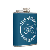 寿司走自転車の機械 フラスク (右)