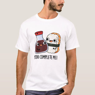 寿司醤油おもしろいプリン完成 Tシャツ