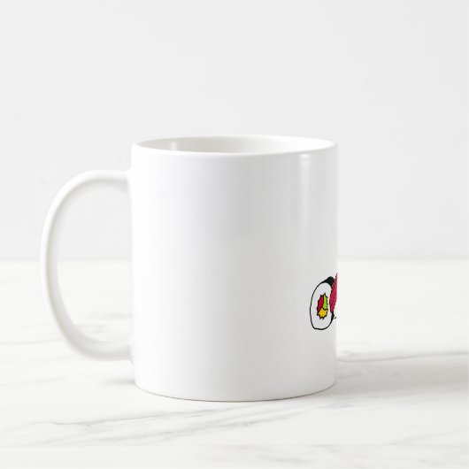 寿司頼む コーヒーマグカップ (左)
