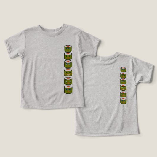 寿司 –  (デザイン正面&裏面)