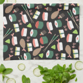 寿司 キッチンタオル (折り畳み)