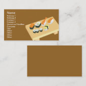 寿司-クラシック 名刺 (正面/裏面)
