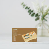 寿司-クラシック 名刺 (スタンド正面)