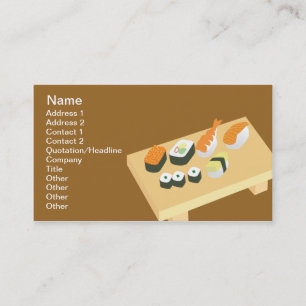 寿司-クラシック 名刺