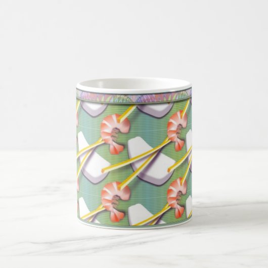 寿司 コーヒーマグカップ (中央)