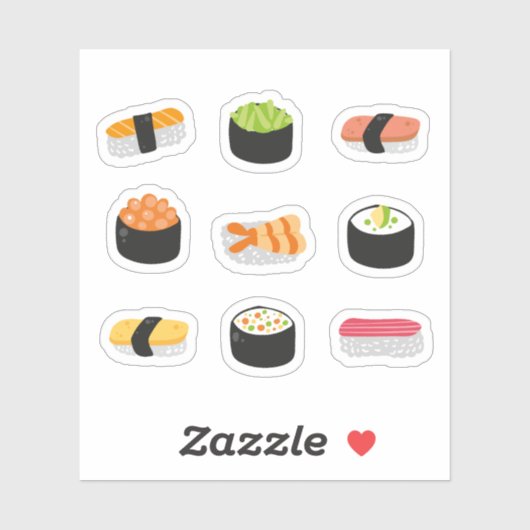 寿司 シール (シート)