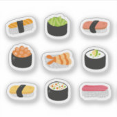 寿司 シール (正面)