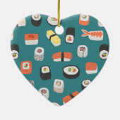 寿司 セラミックオーナメント (裏面)