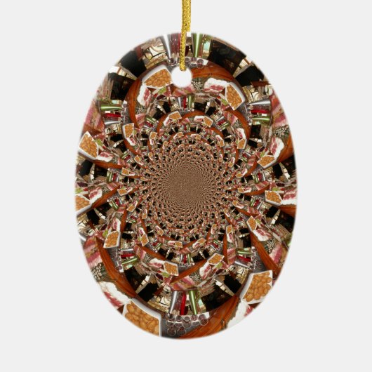 寿司 セラミックオーナメント (正面)