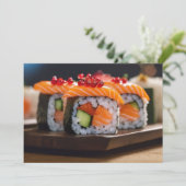 寿司 ボケ 招待状 (スタンド正面)