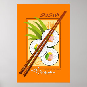 寿司 ポスター