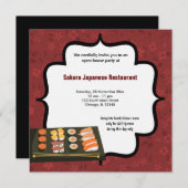 寿司 招待状 (正面/裏面)