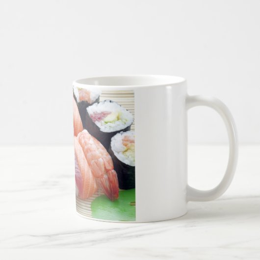寿司 日本料理 寿司刺身 新鮮 ロール コーヒーマグカップ (右)