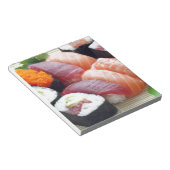 寿司 日本料理 寿司刺身 新鮮 ロール ノートパッド (アングル)