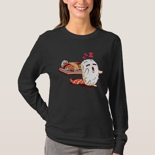寿司 日本料理 Tシャツ (正面)