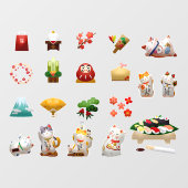 寿司 日本食レストラン事業 ウィンドウサイン (シート)