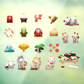 寿司 日本食レストラン事業 ウィンドウサイン (シート3)