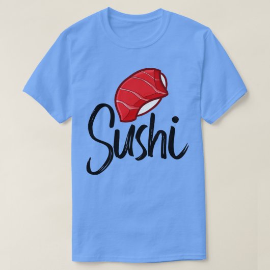 寿司 Tシャツ (デザイン正面)