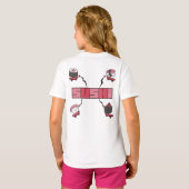 寿司LOVE - 寿司への愛 - ハンドサイン ILY オブセッション Tシャツ (裏面フル)