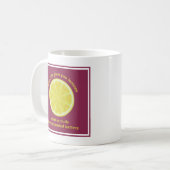 寿命が与え縮みたらバッテリを作れ コーヒーマグカップ (正面左)