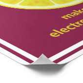 寿命が与え縮みたらバッテリを作れ ポスター (角)