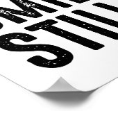 寿命が短い – まだ歯がある間のスマイル ポスター (角)