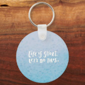 寿命が短い キーホルダー (正面)