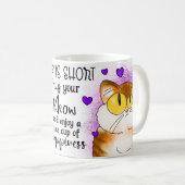 寿命が短い コーヒーマグカップ (正面右)