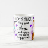 寿命が短い コーヒーマグカップ (中央)