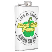 寿命が短い フラスク (右)