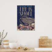 寿命が短い ポスター (キッチン)